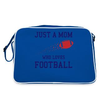Faits saillants de Football Mama - Sac Retro - bleu/blanc - Dos