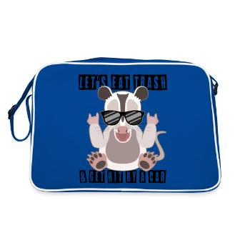 Victorious Opossum Coolness Factor - Retro Bag - blue/white - Back
