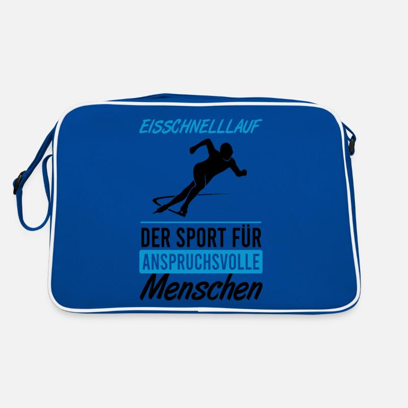 Speed Skating for Connoisseurs Gift Retro Bag