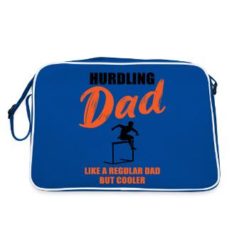 Papa cool qui court sur les haies - Sac Retro - bleu/blanc - Dos