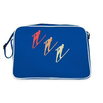 Colorful Jumpers - Retro Bag - blue/white - Back