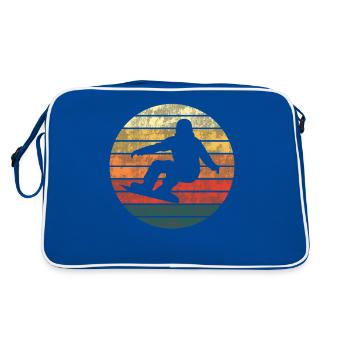 Embarquement - Rêve d’hiver - Sac Retro - bleu/blanc - Dos