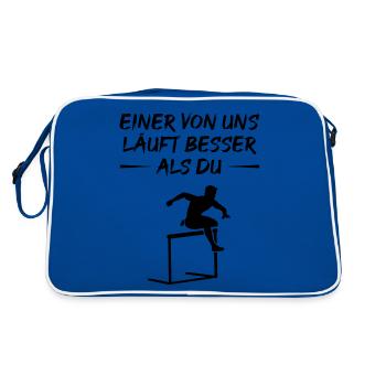 Better Runner Challenge Sportsmanship - Retro Bag - blue/white - Back