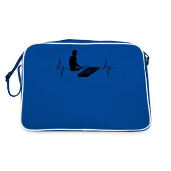 Heartbeat Xylophone Virtuosity - Retro Bag - blue/white - Back