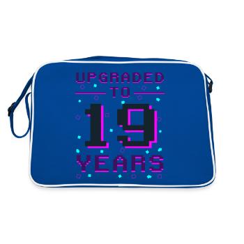 Gamer Année 19 : Maître du jeu rétro - Sac Retro - bleu/blanc - Dos