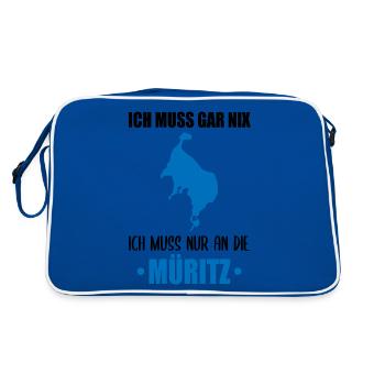 Müritz Necessity - Nothing Else Matters - Retro Bag - blue/white - Back