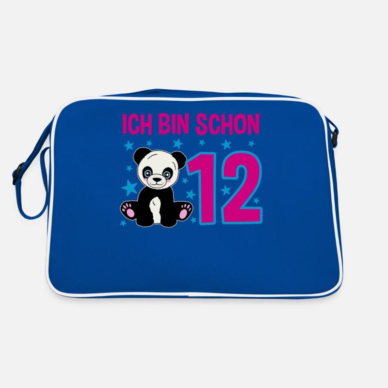 Panda mignon - Douze ans de jubilation Sac Retro
