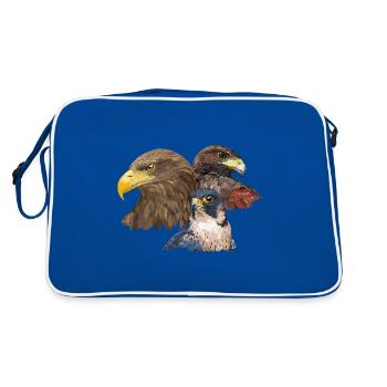 Pigargo et Falcon - Sac Retro - bleu/blanc - Dos