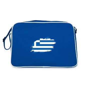 Drapeau grec - Sac Retro - bleu/blanc - Dos