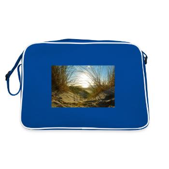 Idylle des dunes - Sac Retro - bleu/blanc - Dos