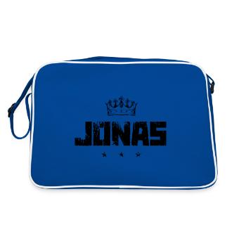 Jonas - Sac Retro - bleu/blanc - Dos