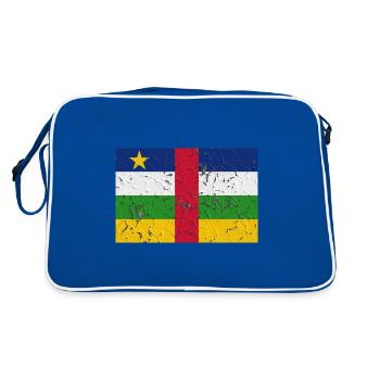 Central African Republic - Retro Bag - blue/white - Back