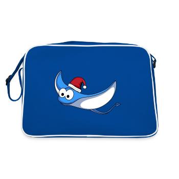 Ray Comic Noël - Sac Retro - bleu/blanc - Dos