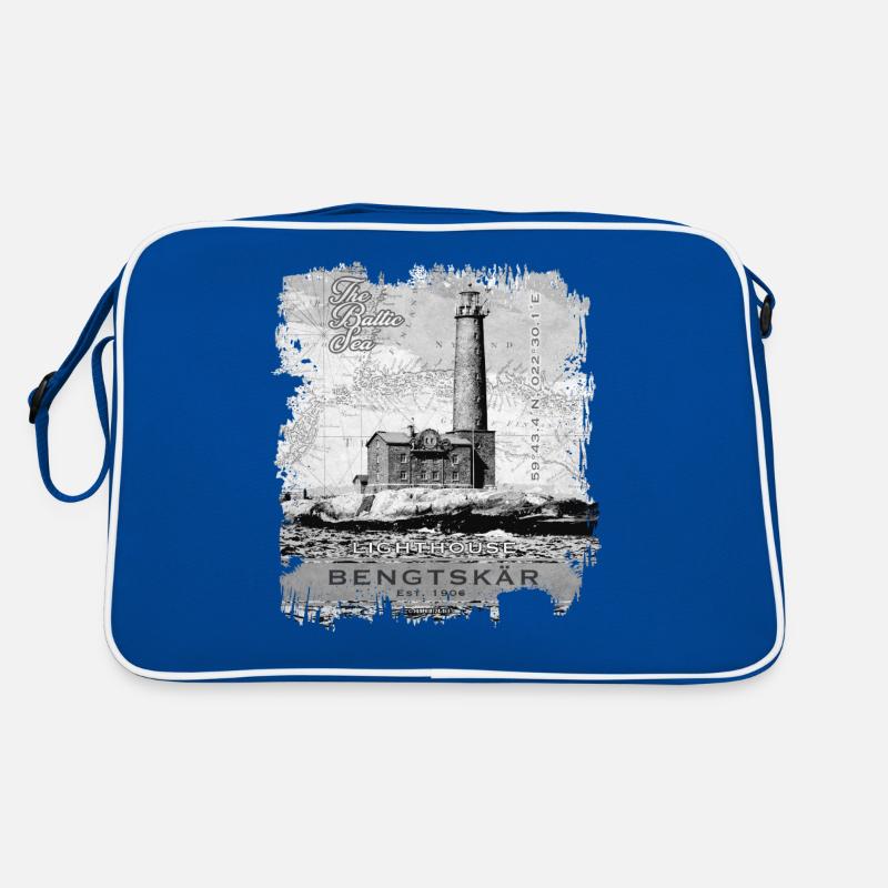 Phare de Bengtskär - Textiles et produits cadeaux Sac Retro