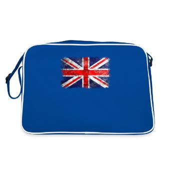 English Flag. Cool British Flag. British Roots - Sac Retro - bleu/blanc - Dos