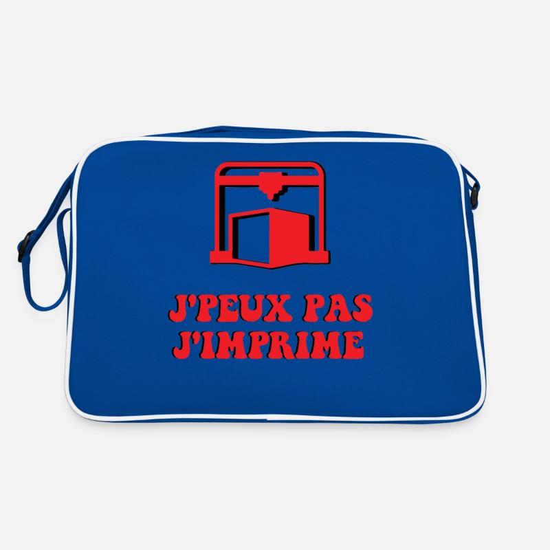 J'peux pas j'imprime impression 3D imprimante 3D Sac Retro