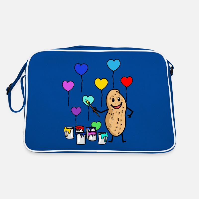 Painter Master Peanut Artist Brush Birthday Retro Bag