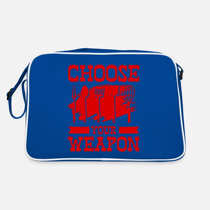 Cooking Weapon Funny Cutlery Retro Bag