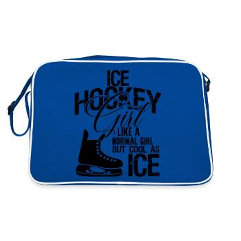 fille fille hockey - Sac Retro - bleu/blanc - Dos