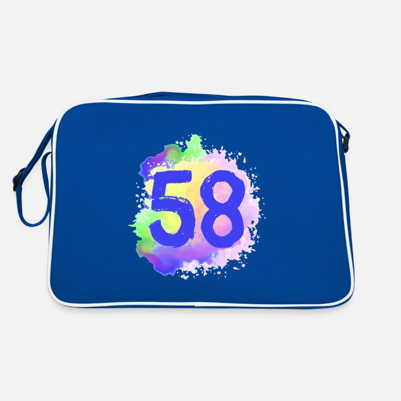 58 Nombre d’objets blob Sac Retro