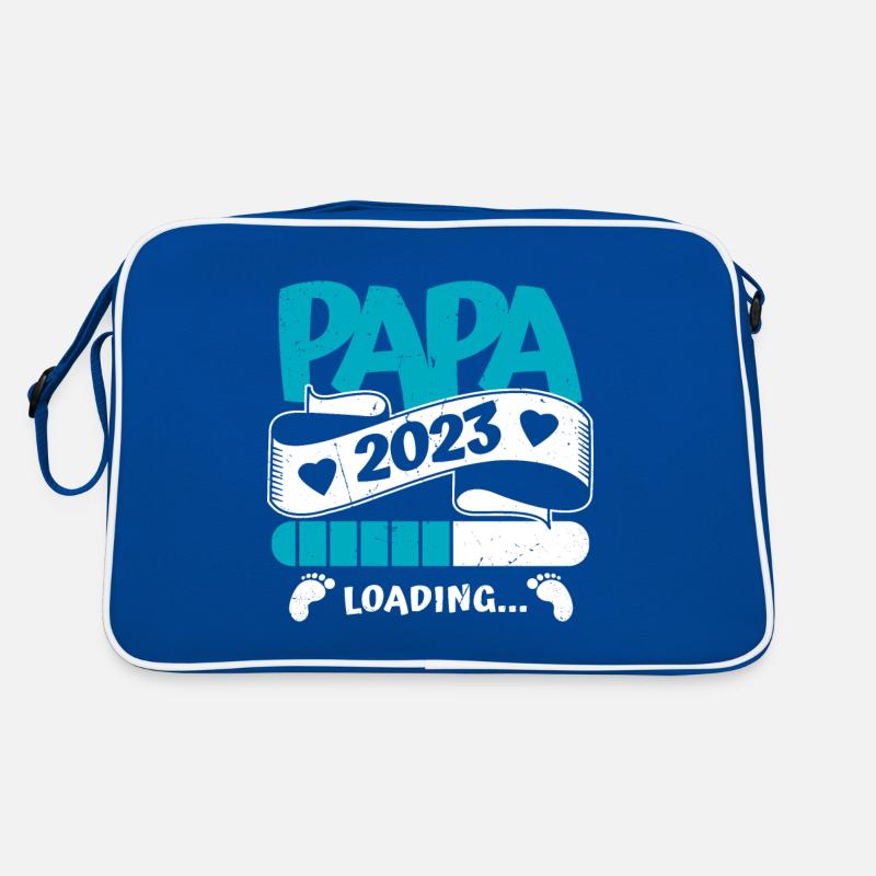 Papa Loading 2023 | Werdender Papa Vater Retro Tasche