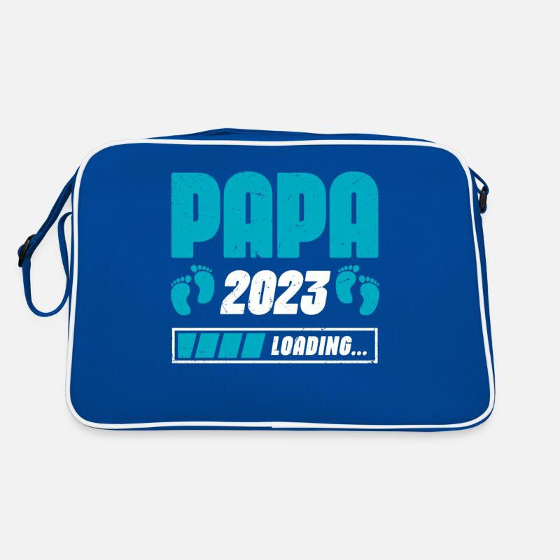 Papa Loading 2023 | Werdender Papa Vater Retro Tasche