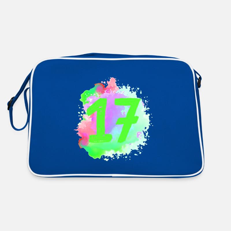 17 Nombre d’objets blob Sac Retro