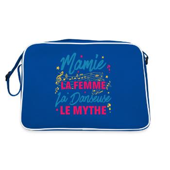 mamie la femme danseuse le mythe la légende - Sac Retro - bleu/blanc - Dos