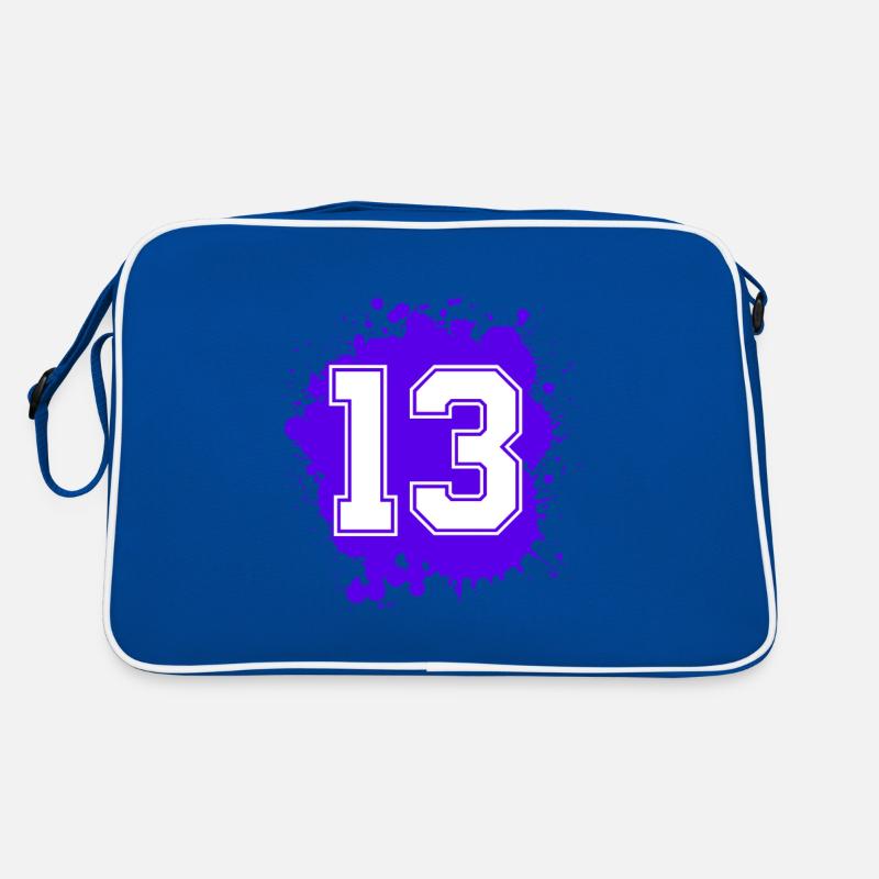 13 Nombre d’objets blob Sac Retro