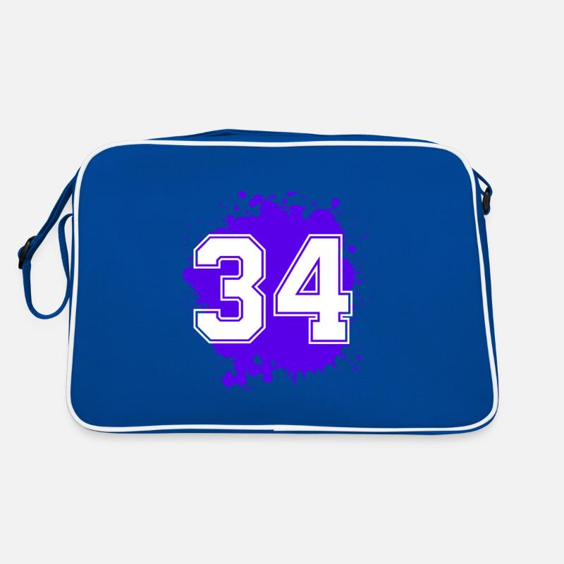 34 Nombre d’objets blob Sac Retro