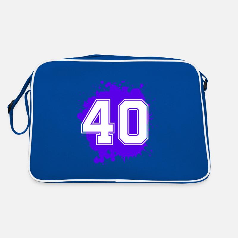 40 Nombre d’objets blob Sac Retro
