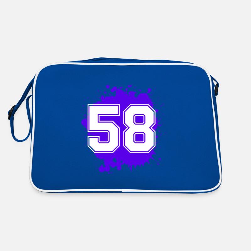 58 Nombre d’objets blob Sac Retro