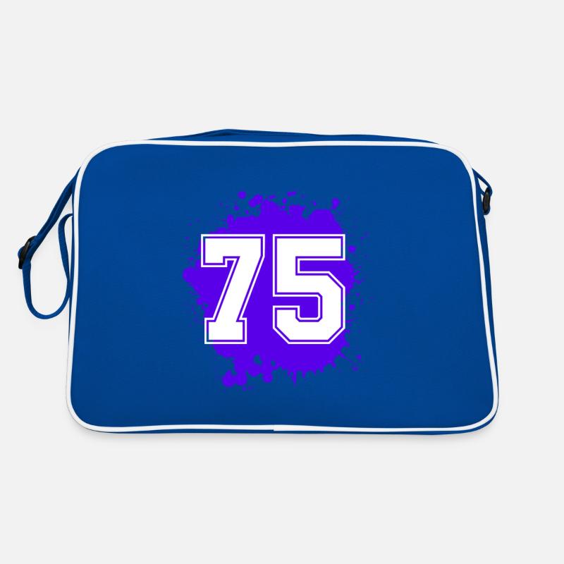 75 Nombre d’objets blob Sac Retro