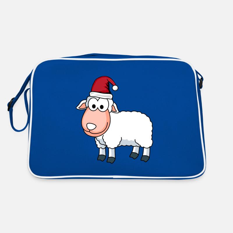 Sheep Comic Christmas Retro Bag