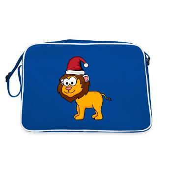 Léo Comique Noël - Sac Retro - bleu/blanc - Dos