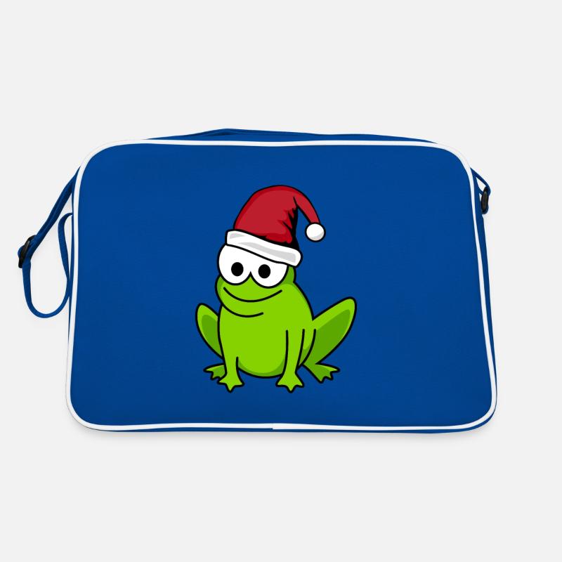 Grenouille Comic Noël Sac Retro