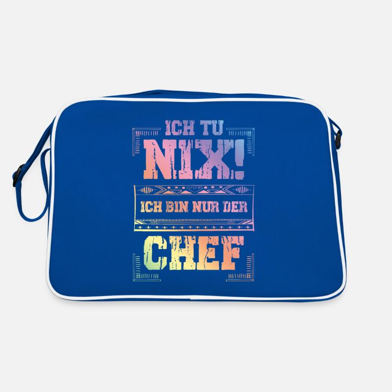 Weltbester Chef Retro Tasche