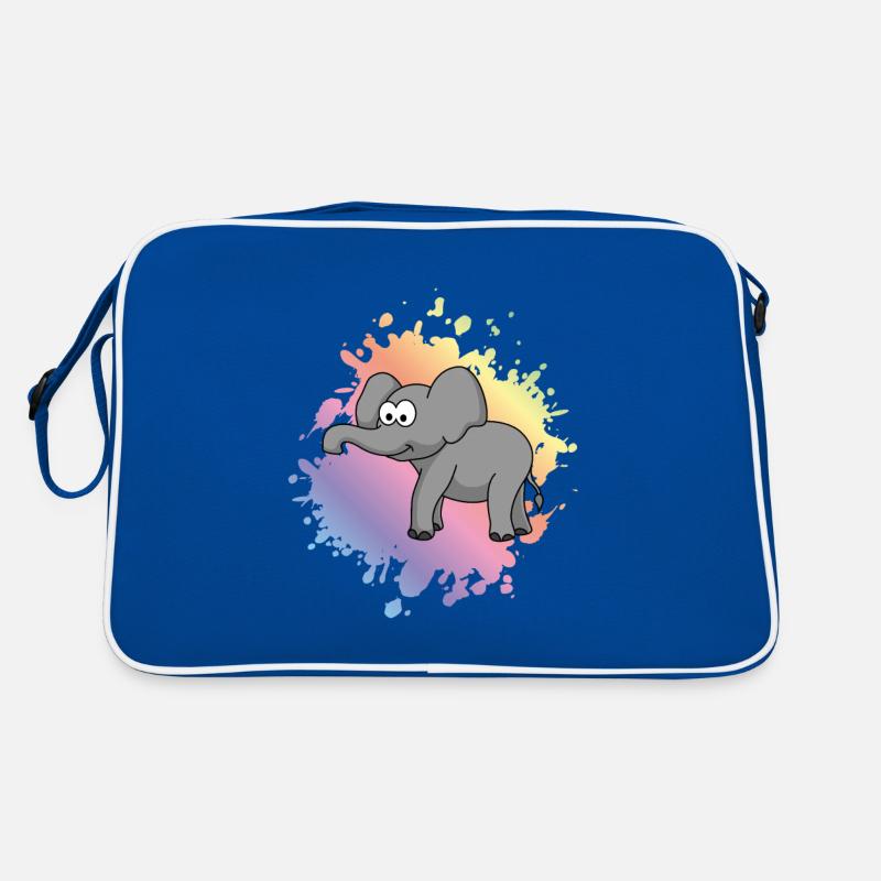 Elephant Comic Retro Bag