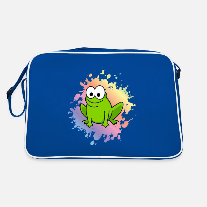 Frosch Comic Tier Retro Tasche