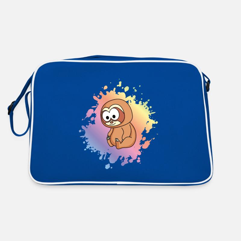 Faultier Comic Tier Retro Tasche