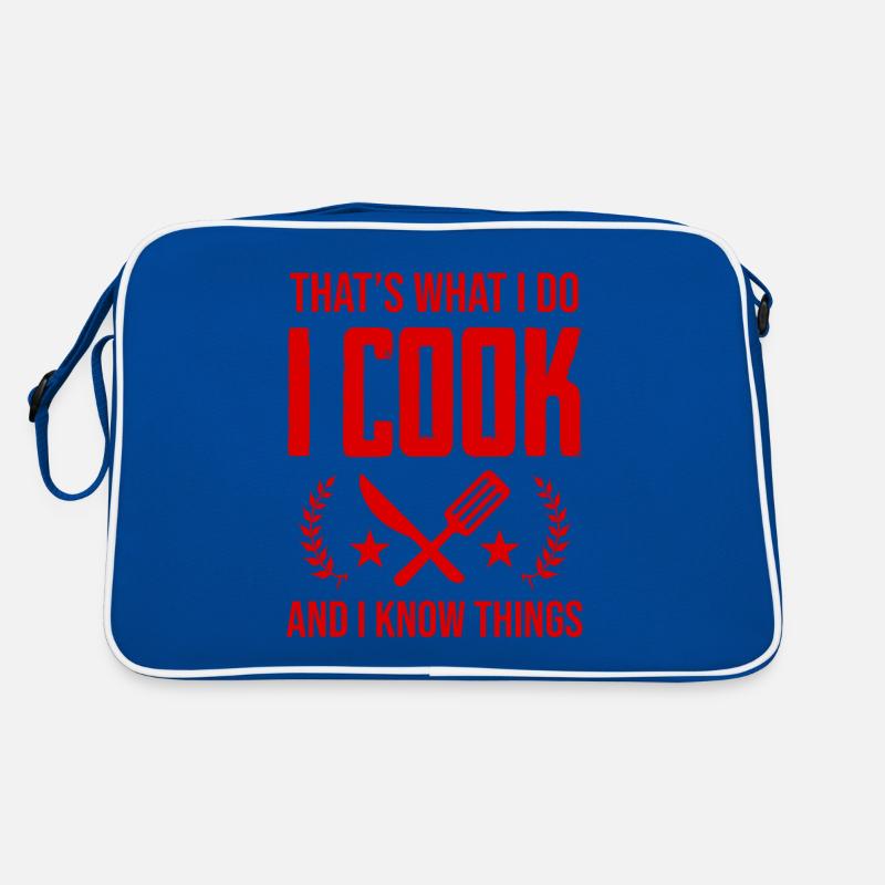 kochen koch Retro Tasche