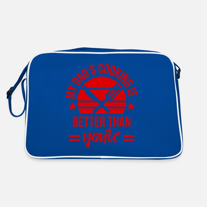 My dad cooks better Retro Bag