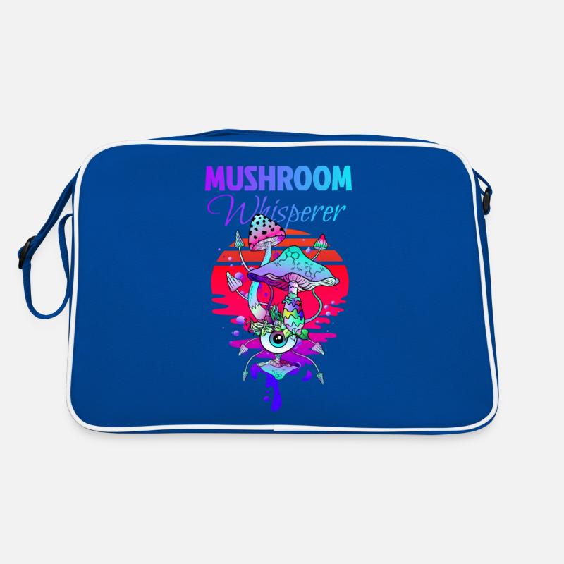 Mushroom Whisperer Magic Mushrooms Retro Bag