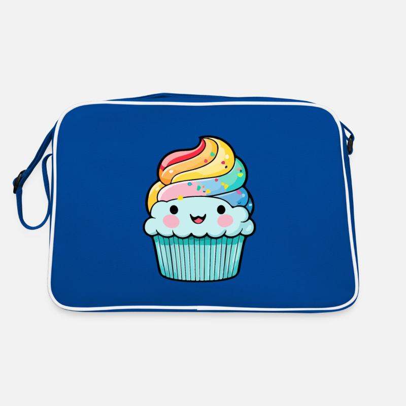 Cupcake Comic Muffin Kuchen Retro Tasche