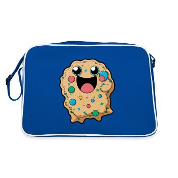 Cookies Bande dessinée - Sac Retro - bleu/blanc - Dos