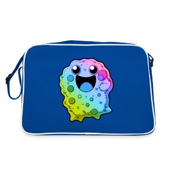 Biscuits Colorés Colorés - Sac Retro - bleu/blanc - Dos