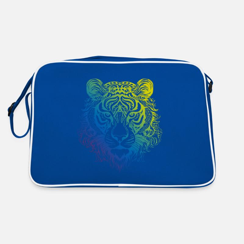 Tiger Mandala Boho Retro Tasche