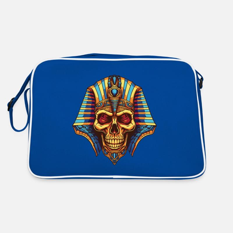 Pharaoh Skull Retro Bag