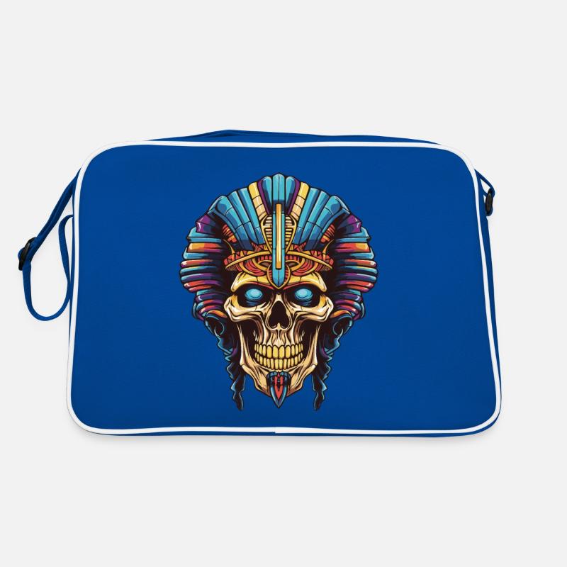 Pharaoh Skull Retro Bag
