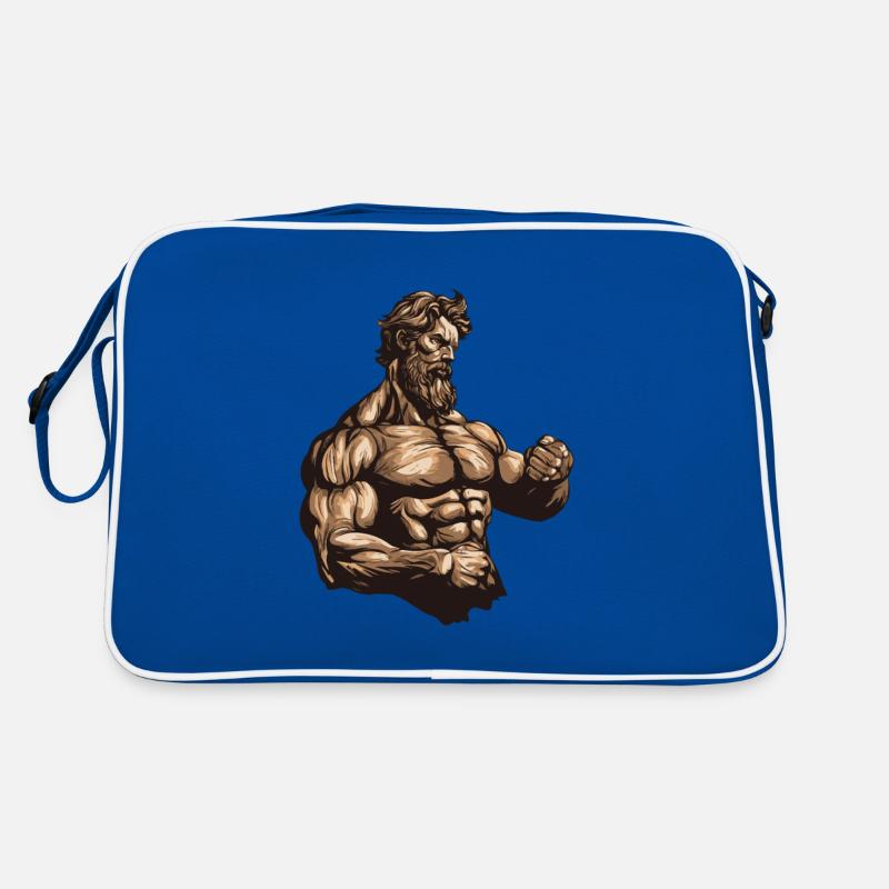 Bodybuilder Musculation Muscles Sac Retro